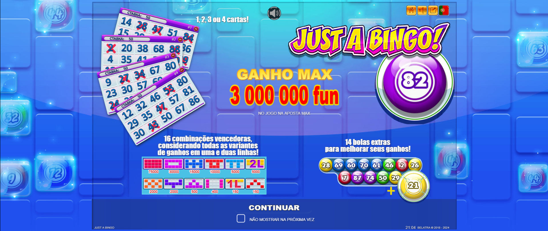 Bingo no cassino online do Brasil